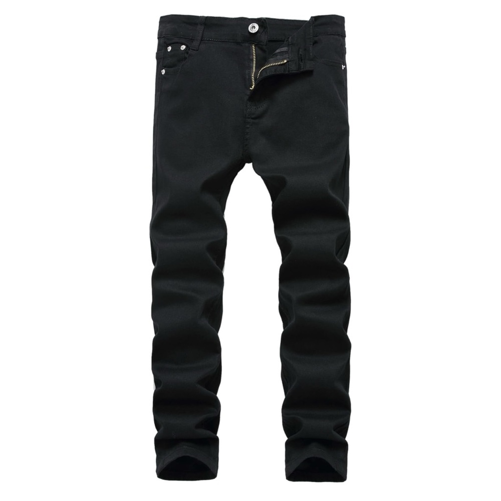 Boy's Skinny Fit Stretch Slim Fashion Jeans Pants